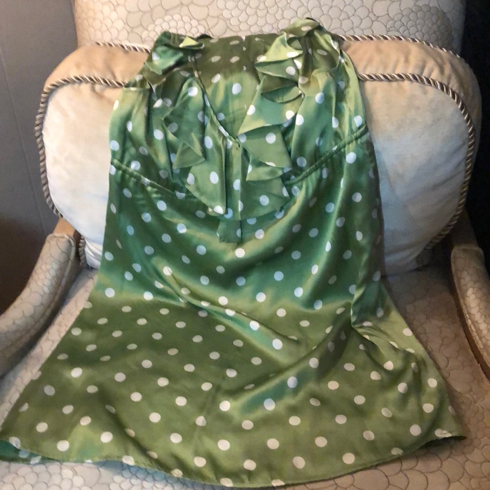 Loft polkadot dress